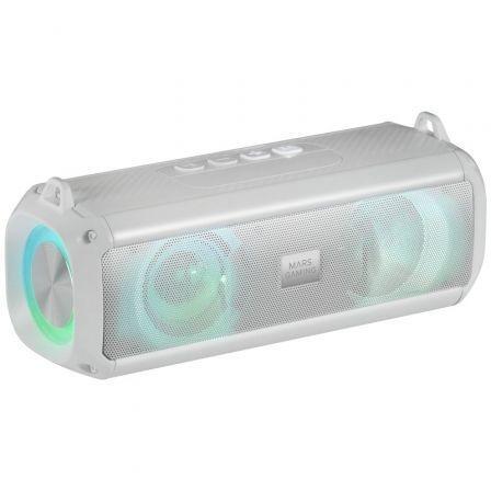 Mars Gaming Altavoz Portátil / Barra de Sonido MSB-XT/ 2.0 Blanca 20W Bluetooth 5.3 Sonido Envolvente RGB Mars Gaming Altavoz Portátil / Barra de Sonido MSB-XT/ 2.0 Blanca 20W Bluetooth 5.3 Sonido Envolvente RGB